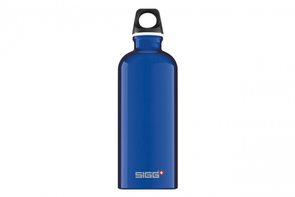 SIGG Alutrinkflasche Traveller 0,6 L blau