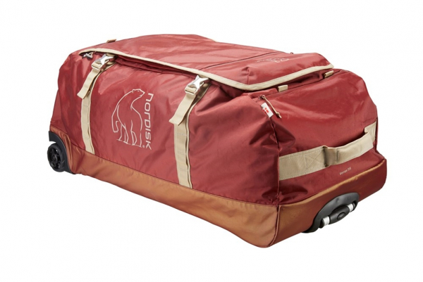 Nordisk Verran 115 Wheeled Duffel Burnt Red