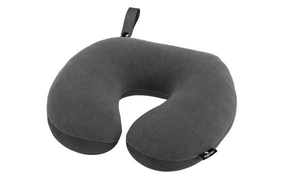 2-in-1 Travel Pillow ebony