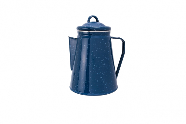 Relags Emaille Kaffeekanne blau 1,8 L