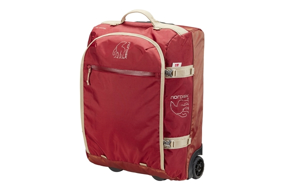 Nordisk Verran 45 Wheeled Duffel Burnt Red