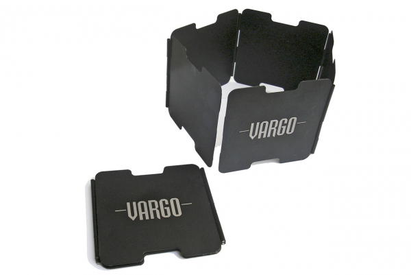 Vargo Aluminium Windschutz schwarz