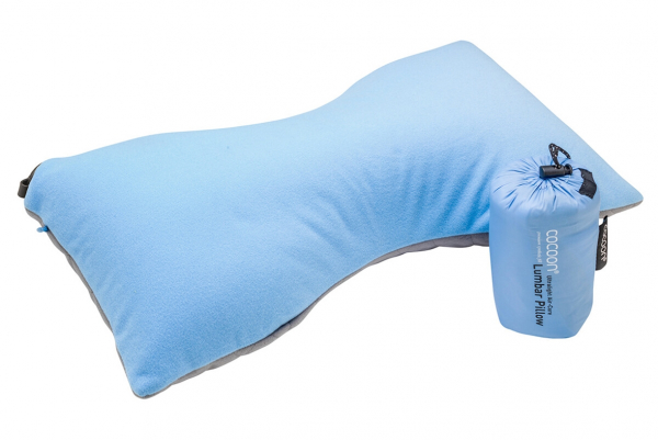 Cocoon Lumbar Support Pillow light blue/grey