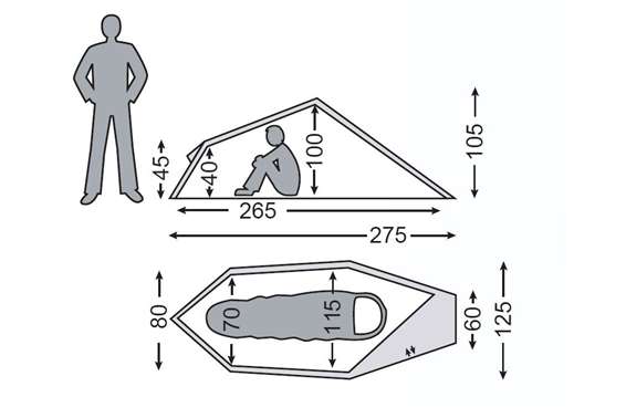 Nordisk Svalbard 1 SI | Tunnel Tents | Tents: by Form | Tents | OutdoorFair