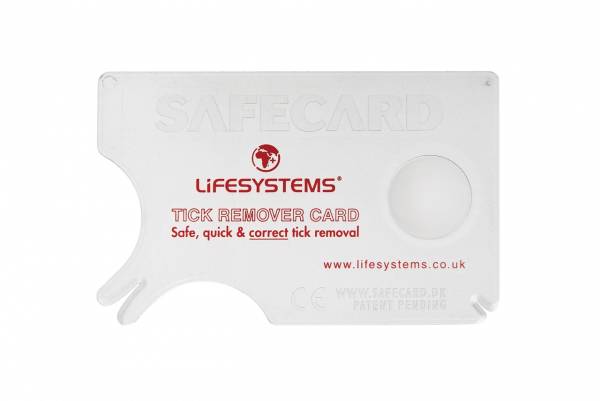 Lifesystems Zeckenzange Kartenformat 8,5 x 5,4 x 0,1 cm