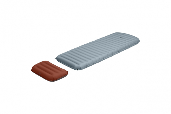 Bach Sleeping pad reLAY 3R split stormy blue/cinnamon red, regular